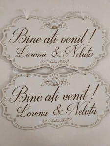 Plăcuța gravată "Bine ați venit" - Img 3