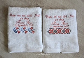 Set 2 prosoape personalizate, P14 - Img 3