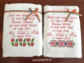 Set 2 prosoape personalizate - P41 - Img 3