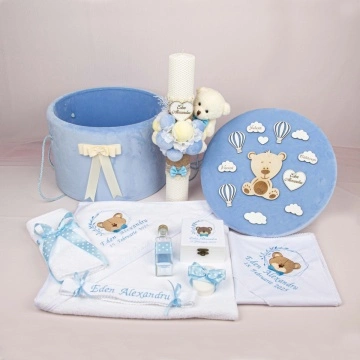 Trusou botez - Cufăr catifea - 803