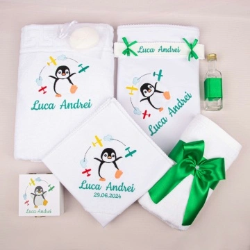 Trusou Botez Personalizat 009 - Pinguin