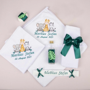 Trusou Botez Personalizat 231 - Animăluțe din Safari