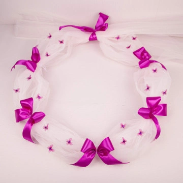 Decor Cristelniță cu Fundițe și Fluturi 019