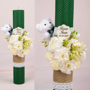 Lumânare Botez Personalizată LB 537