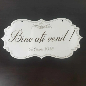 Plăcuța gravată "Bine ați venit" - Img 6