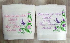 Set 2 prosoape personalizate, P10