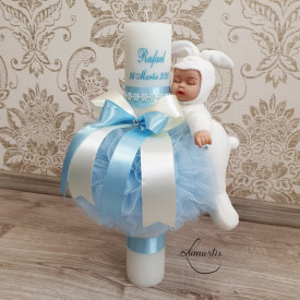 lumanare de botez personalizata