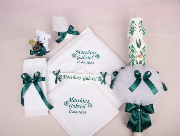 trusou botez baiat verde smarald