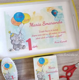 Set tăviță moț (4 piese) - SM 029 - Img 2