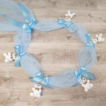 Decor Cristelniță cu Ursuleți 005
