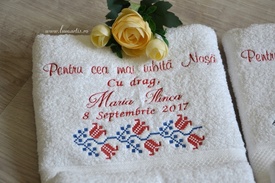 Set 2 prosoape personalizate, P14 - Img 5