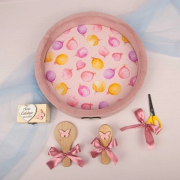 Set tăviță moț - Catifea SM 090