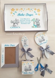 set mot personalizat cu ursuleti