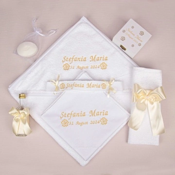 Trusou Botez Personalizat CLASIC 021, Ivory