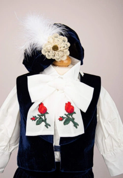 costum botez catifea baiat