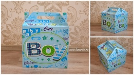 Cutie pentru trusou - „Baby Boy” - Img 2