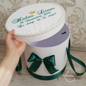cutie personalizata trusou botez