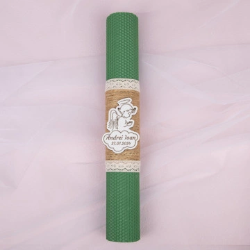 lumanare botez fagure verde 5