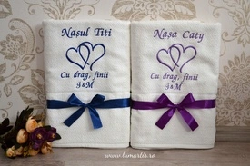 Set 2 prosoape personalizate - P02