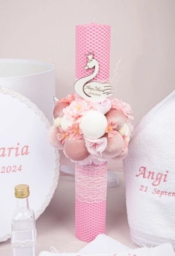 trusou botez roz pudra