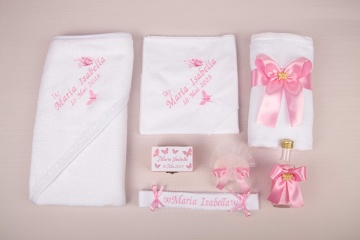 set-botez-fluturi-roz-pal