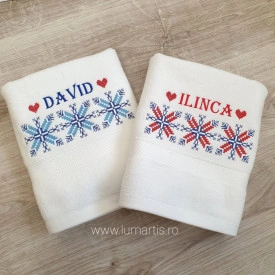 Set 2 prosoape personalizate - P17