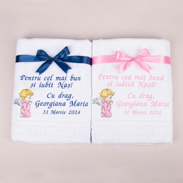 Set 2 prosoape personalizate P28