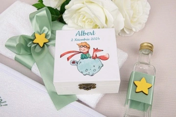 trusou botez micul print verde menta