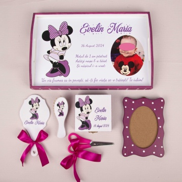 Set tăviță moț - SM 044 - Violet - Img 1