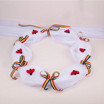 decor cristelnita tricolor cu gargarite