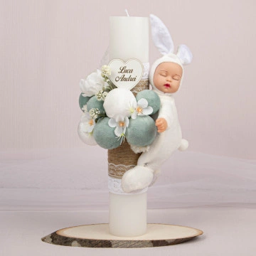 Lumânare de Botez Personalizată LB 532
