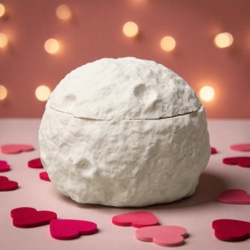 Lumânare parfumată în vas ceramic Moon 004