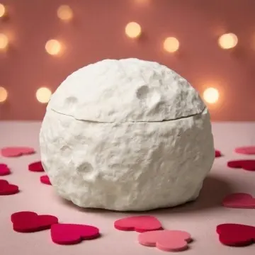 Lumânare parfumată în vas ceramic Moon 004