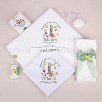 trusou botez micul print verde menta