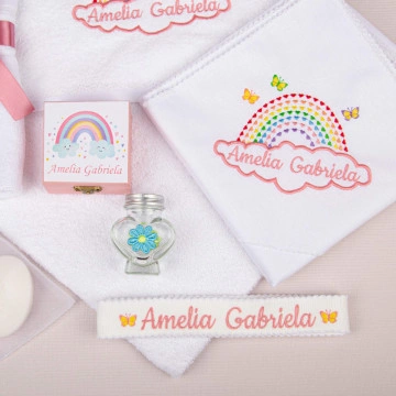 trusou botez personalizat curcubeu