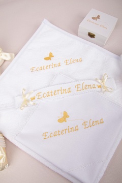 Trusou Botez Personalizat Clasic 061, Ivory - Img 3
