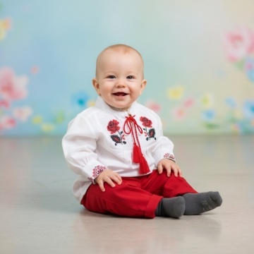 Costum botez Cătălin