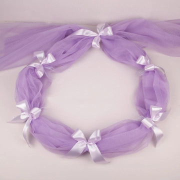 Decor Cristelniță cu Fundițe 012 - Lila