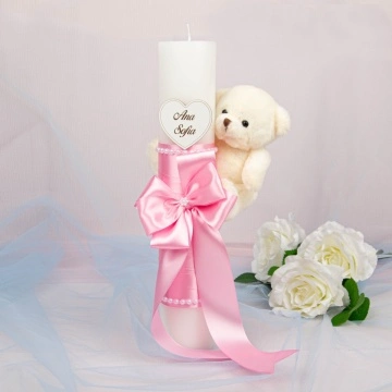 Lumânare Botez Personalizată LB 558