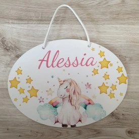 Plăcuță decor- nume copii - 007