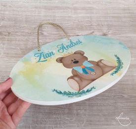 placuta din lemn personalizata