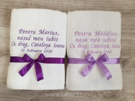 Set 2 prosoape personalizate - P49 - Img 2