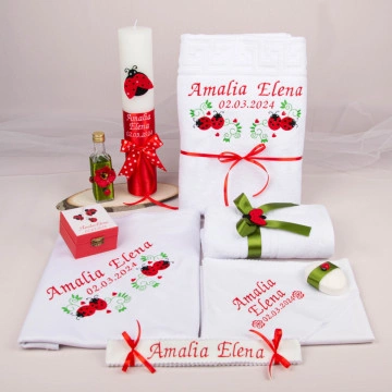 Set Botez Personalizat 219 - Gărgărițe