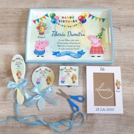 Set tăviță moț - SM 045 „Peppa Pig”