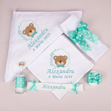trusou botez urs cu papion