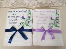 Set 2 prosoape personalizate - P05