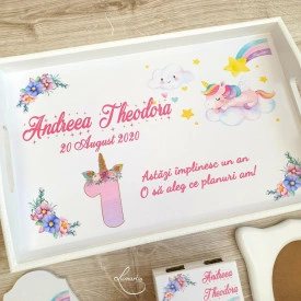 tava turta cu unicorn