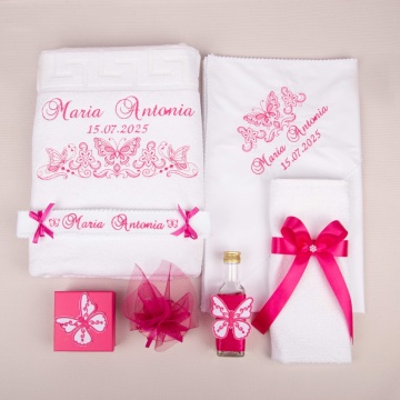 Trusou botez CLASIC 017 - Fucsia