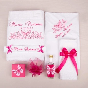 Trusou botez CLASIC 017 - Fucsia