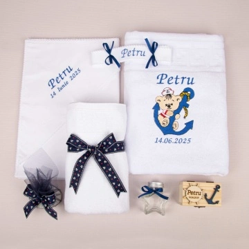 Trusou Botez Personalizat 036 - tematică marină